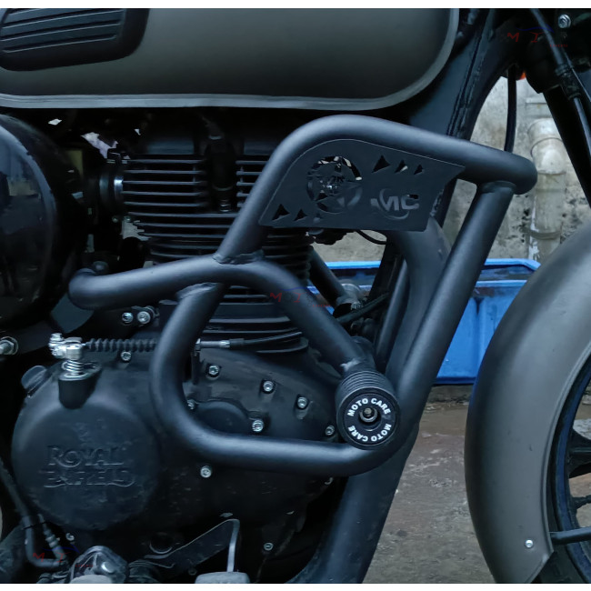 Pipe Carrier With Backrest For Royal Enfield Reborn Classic 350